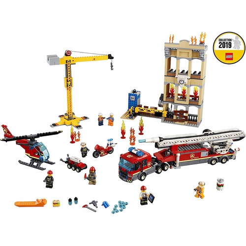  LEGO 시티 레고 시티 소방대 60216 블록 장난감