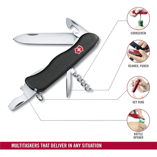  VICTORINOX 픽니커 스위스 군용 나이프 다기능 칼 방재 용품