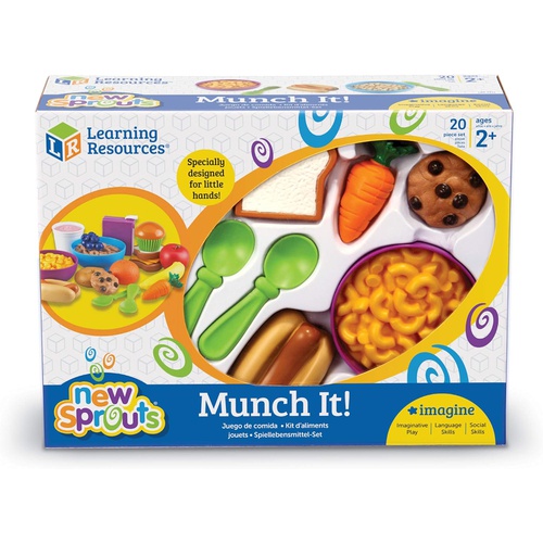  Learning Resources New Sprouts Munch It! Food Set LER7711 