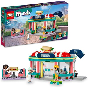 LEGO 프렌즈 하트 레이크 시티의 다이너 41728 장난감 블록