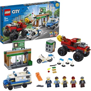 LEGO 시티 폴리스 몬스터 트럭 강도 60245 블록 장난감 