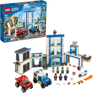 LEGO 시티 폴리스 스테이션 60246 블록 장난감