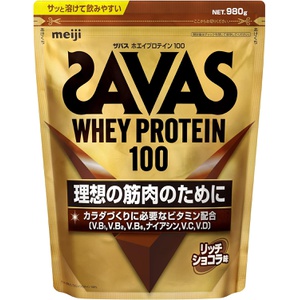 SAVAS 유청 단백질 100 리치 쇼콜라 맛 980g