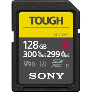SONY 128GB UHS II Tough G Series SD카드 R300/W299