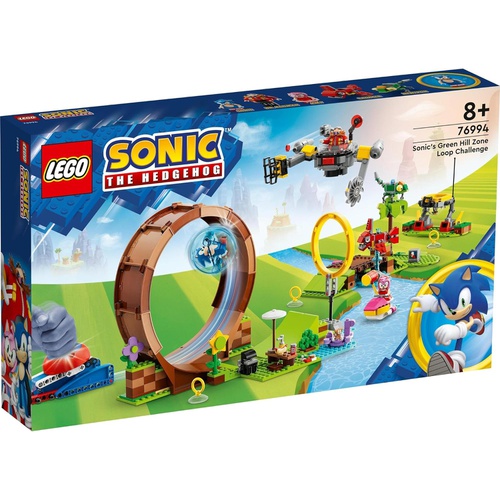  LEGO 소닉 더 헤지호그 그린힐존 루프 챌린지 76994 장난감 블록 