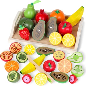 CARLORBO 나무 장난감 소꿉놀이 야채 과일 교육완구