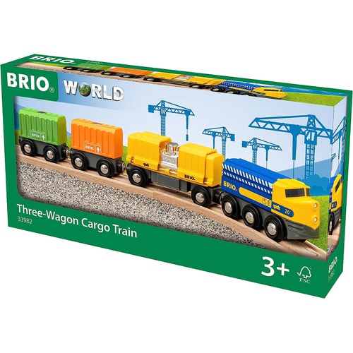  BRIO 카고 트레인 33982 장난감 기차