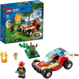 LEGO 시티 숲불 60247 블록 장난감