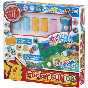 TAKARATOMY Sticker FUN 스티커 팬 DX 포켓몬