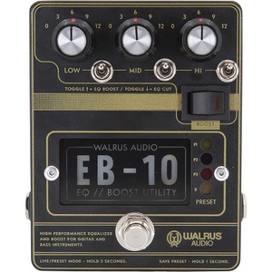 WALRUS AUDIO 월러스 오디오 PREAMP//EQ//BOOST WAL EB10 #B