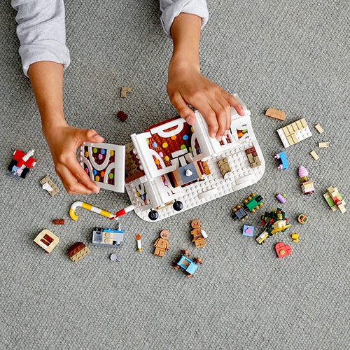  LEGO 크리에이터 엑스퍼트 모델 진저브레드 하우스 과자의 집 10267 블록 장난감