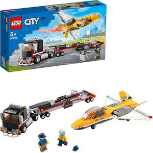 LEGO 시티 에어쇼 제트 수송차 60289 블록 장난감 