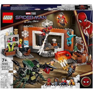 LEGO 슈퍼 히어로즈 스파이더맨 땡땡이 침입 76185 장난감 블록 
