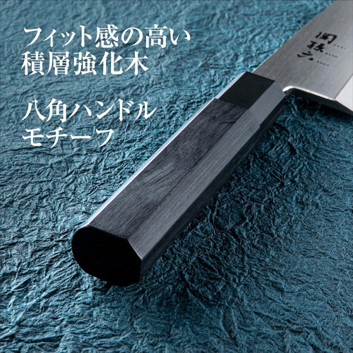  KAIcorporation 데바 식도 세키마고로쿠킨주 스테인레스 240mm 일본 주방칼