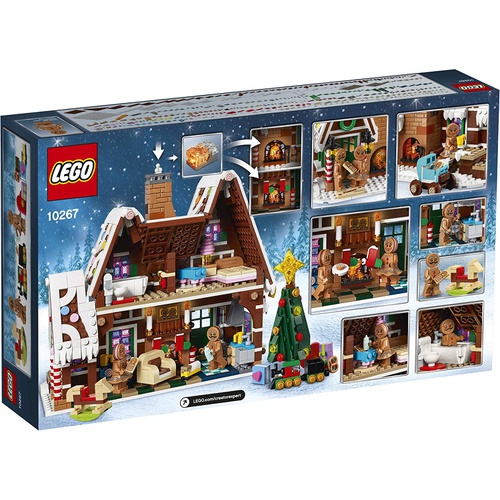  LEGO 크리에이터 엑스퍼트 모델 진저브레드 하우스 과자의 집 10267 블록 장난감