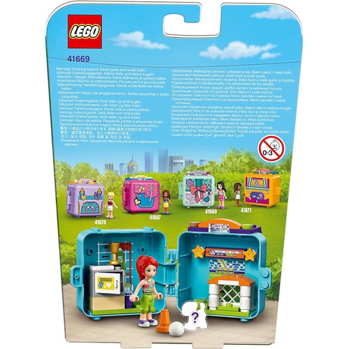  LEGO 프렌즈 큐비즈 미아의 축구 큐브 41669
