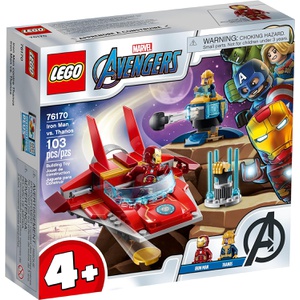 LEGO Marvel Avengers Iron Man vs Thanos 76170 장난감 블록 