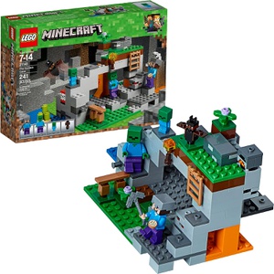 LEGO Minecraft the Zombie Cave 21141 장난감 블록