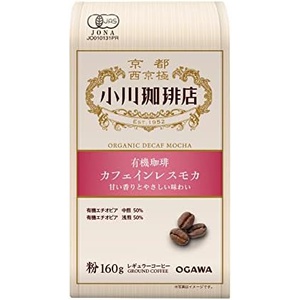 오가와 커피점 카페인리스 모카 커피 가루 160g 3개
