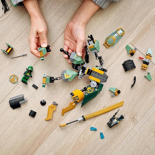  LEGO 닌자고로이드 하이드로메카 슈트 71750 장난감 블록