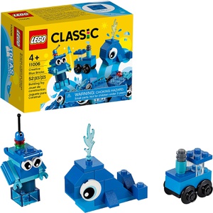 LEGO 클래식 파랑 아이디어 박스 11006 장난감 블록