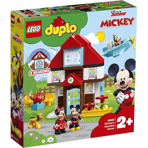  LEGO 듀프로 미키와 미니의 홀리데이 하우스 10889 블록 장난감